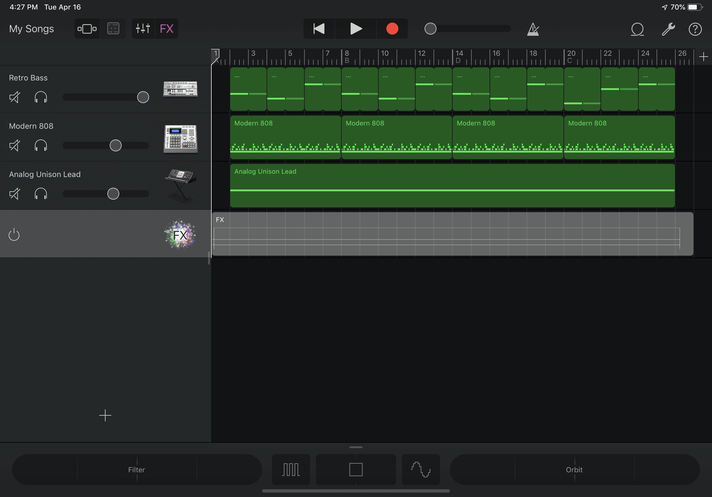 Garageband Twister Theme