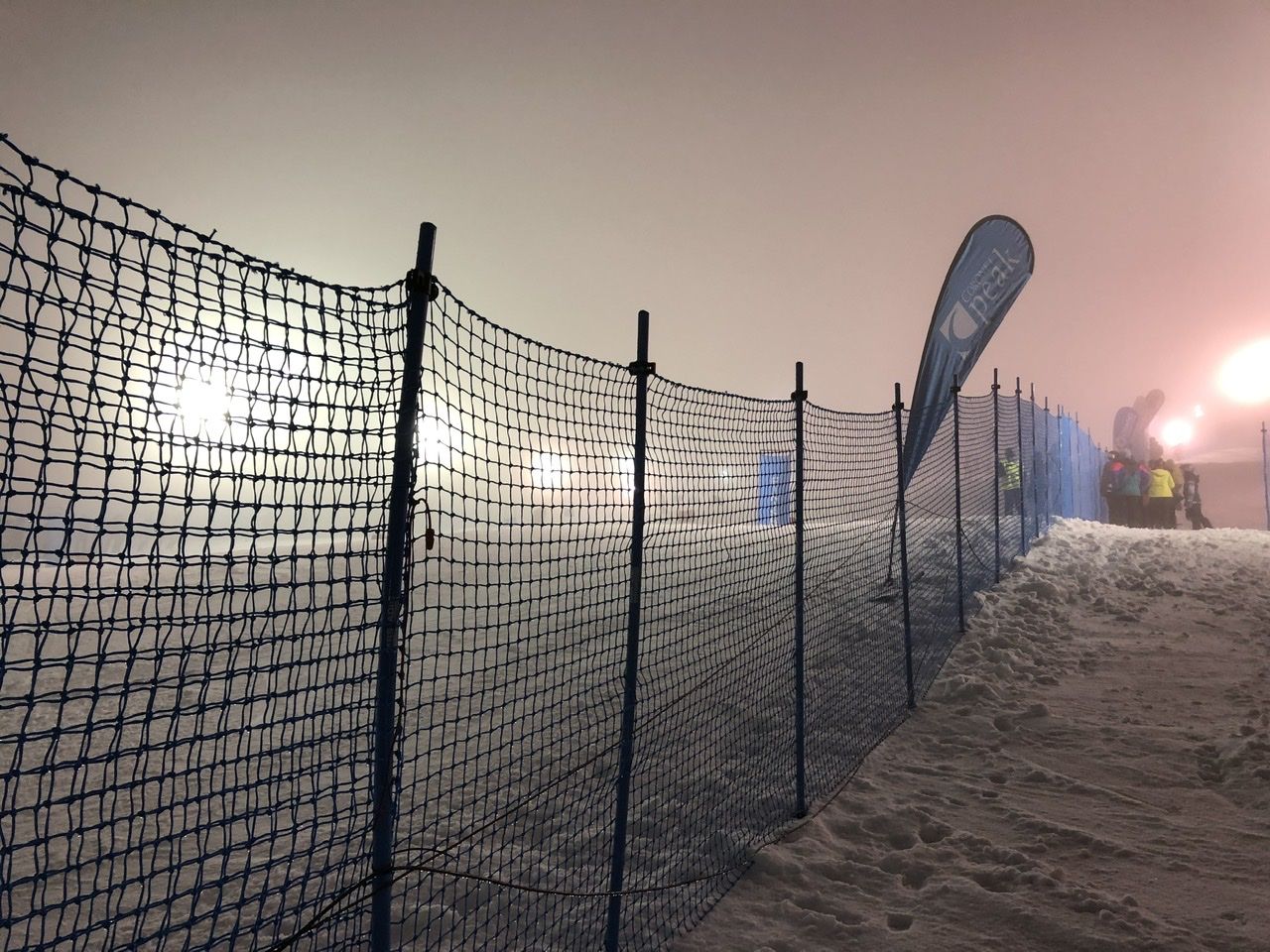 Winter Games in the clouds